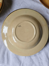 Load image into Gallery viewer, Servizio di piatti in terracotta dipinti a mano firmati ZF
