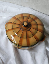 Load image into Gallery viewer, Servizio di piatti in terracotta dipinti a mano firmati ZF
