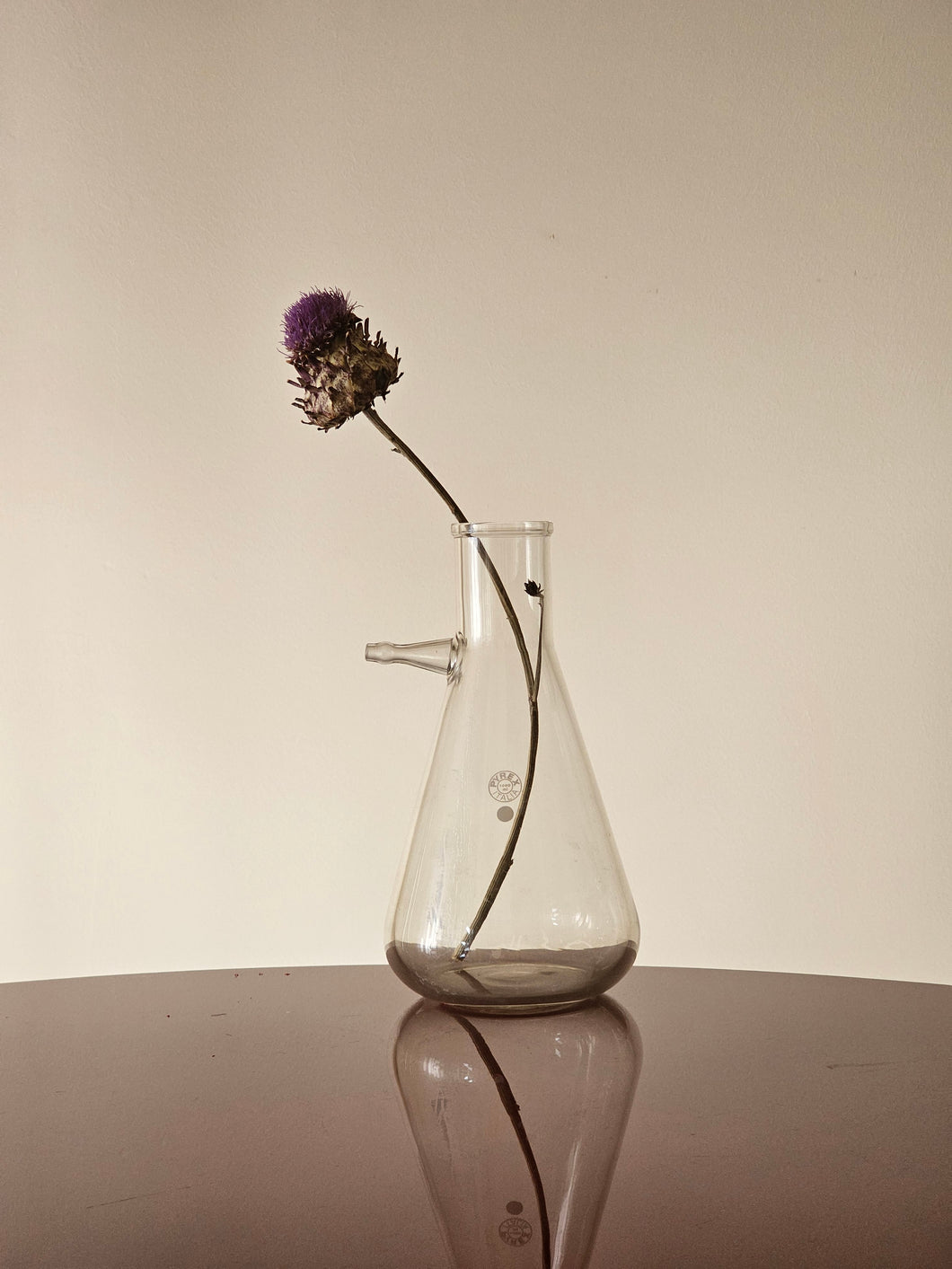 Vaso con bocchino da laboratorio