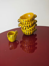 Load image into Gallery viewer, Set di ciotoline a forma di zucca anni &#39;70 Nove Ceramica
