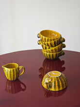 Load image into Gallery viewer, Set di ciotoline a forma di zucca anni &#39;70 Nove Ceramica
