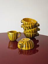 Load image into Gallery viewer, Set di ciotoline a forma di zucca anni &#39;70 Nove Ceramica

