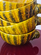 Load image into Gallery viewer, Set di ciotoline a forma di zucca anni &#39;70 Nove Ceramica
