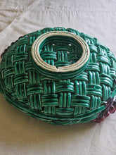 Load image into Gallery viewer, Centrotavola portafrutta in maiolica francese anni 50
