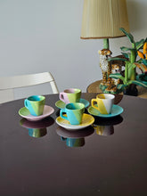 Load image into Gallery viewer, N.4 tazzine da caffè coloratissime preloved
