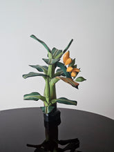 Load image into Gallery viewer, Scultura di pianta di Banano in legno di balsa decorativa anni &#39;50
