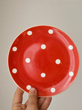 Load image into Gallery viewer, Set da colazione a pois anni 50/60

