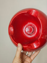 Load image into Gallery viewer, Posacenere Franco Pozzi rosso anni &#39;60
