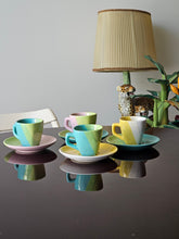 Load image into Gallery viewer, N.4 tazzine da caffè coloratissime preloved
