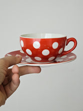 Load image into Gallery viewer, Set da colazione a pois anni 50/60
