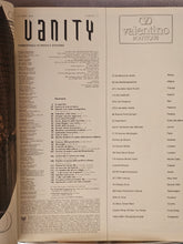 Load image into Gallery viewer, Rivista VANITY Anna Piaggi e Antonio Lopez Condè Nast anni &#39;80
