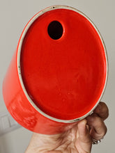 Load image into Gallery viewer, Svuotatasche arancione anni &#39;60
