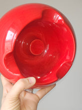 Load image into Gallery viewer, Posacenere Franco Pozzi rosso anni &#39;60
