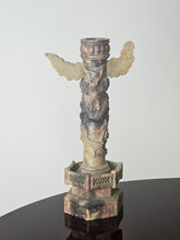 Load image into Gallery viewer, Statuette Huabiao colonne cerimoniali cinesi in pietra saponaria
